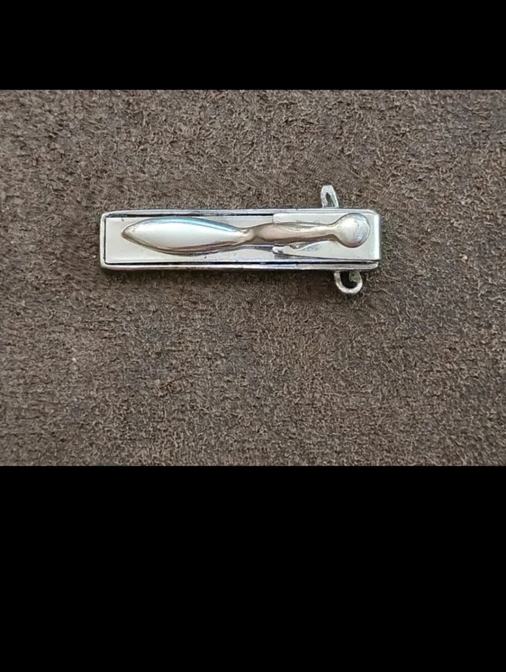 1950s/60s Swank Musical Notes Tie Bar/Tie Clip